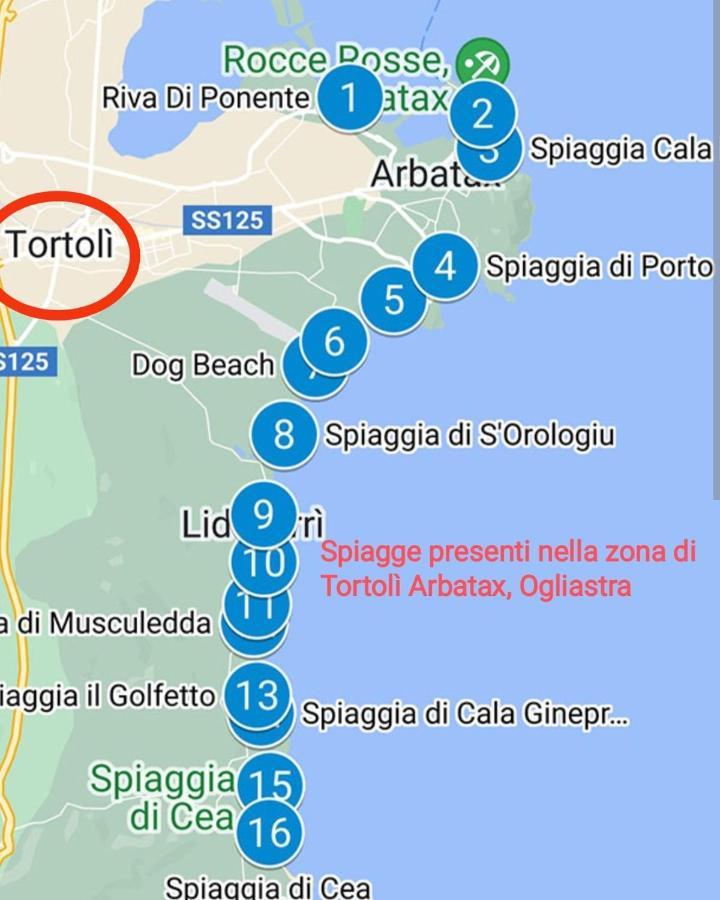 Sadomunostra Appartement Tortolì Buitenkant foto